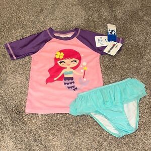 NWT Mermaid swimsuit size 3T